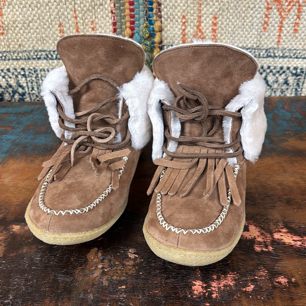 LaidbackLondon Lark Booties. New with tags from Sundance.